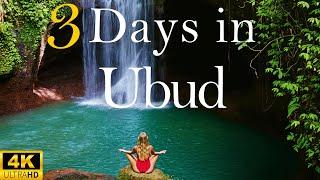 How to Spend 3 Days in UBUD Bali Indonesia  Travel Itinerary