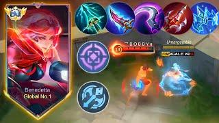 REASON WHY YOU SHOULD BUILD WINTER CROWN?  BENEDETTA MOBILE LEGENDS