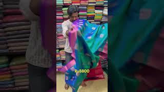 Long border Pattu sarees and price  #kanchipuram -#ytshorts  alkrsrikanthsahsarees