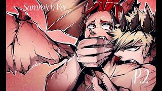 Two Bites One Kiss.. Dragon Bakugou x Kirishima x Kitty Listener ASMR Spicy Spicy Ver