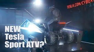 Tesla Sport ATV Unveiled with Tesla Cybertruck
