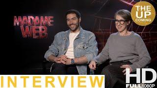 Tahar Rahim & S J  Clarkson interview on Madame Web