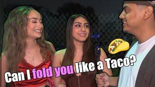 Houston Nightlife Street Interviews Ep 5  Can I Fold You Like a Taco?