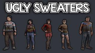 All Leaked DBD Winter Event 2022 Cosmetics Ugly Sweaters Killer Weapons Charms