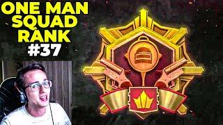 AS OLDUM  ONE MAN SQUAD RANK 37. BÖLÜM - PUBG MOBILE