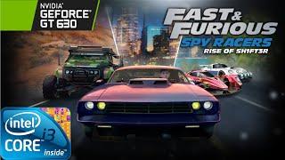 Fast & Furious Spy Racers Rise of SH1FT3R  Gameplay ON GT630 2GB DDR3 HD 60FPS