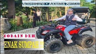 MAIN ATV DI AKASHA SENTUL#atv #adventure  #sentul