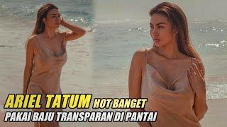 Kecantikan Ariel Tatum Pakai Baju Transparan Di Pantai Bikin Pria Mimisan 