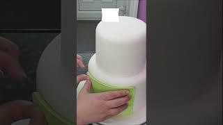 How to Get a Flawless Zebra Pattern on even sized cakes #cake