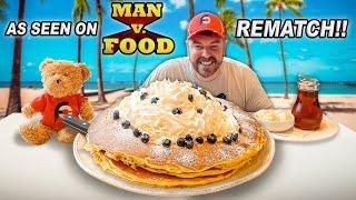 Rematching MAC 247’s Man vs Food Pancake Challenge That Humbled Me in Honolulu Hawaii