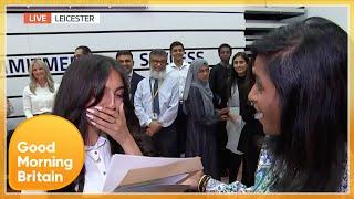 GCSE Pupils Open Their Exam Results Live On Air  Good Morning Britain