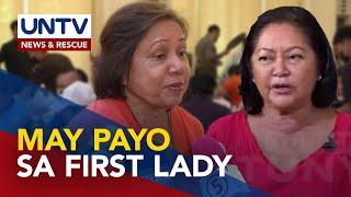 Sen. Villar kay FL Liza Marcos Huwag makipag-away dahil sa pulitika Isulong ang PBBM projects