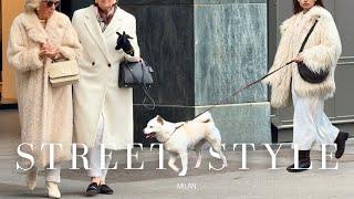 Gorgeous Winter Outfit Ideas To Stay Chic & Warm•Milan Street Fashion•Winter Elegance