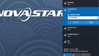 Novastar Taurus Operation Guide Video  Connect WiFi AP ViPlex Express