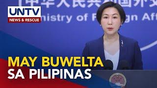 China sinabihan ang PH na itigil ang umano’y pambubuyo at paglabag sa kanilang soberanya