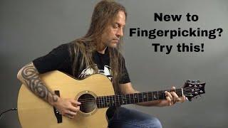 New to Fingerpicking - Try this Pattern  Steve Stine Guitar Lesson