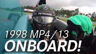 Onboard the McLaren 1998 MP413 with Nico Rosberg