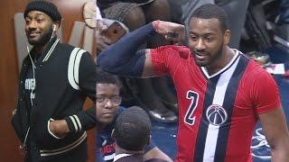 Wiz Wear All Black for Funeral Game Smart Heated Exchange with Coaches Celtics vs Wizards