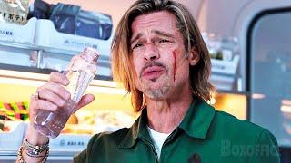 Brad Pitt hydrates mid-fight  Bullet Train  CLIP