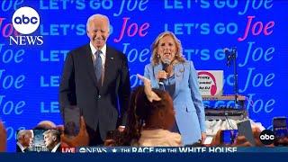 Biden speaks at watch party following debate