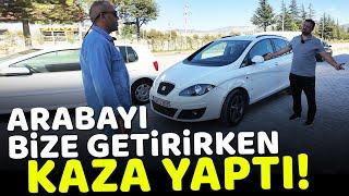 Müşteri Anlaştığımız Arabayı Bize Getirirken KAZA YAPTI