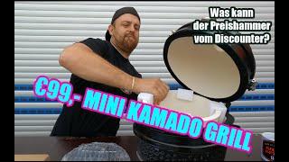 Aldi Mini Kamado Grill für 99€ - Unboxing und Angrillen