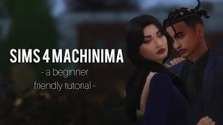 how to create a Sims 4 story  beginner-friendly Sims 4 Machinima tutorial  solitasims