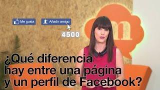 ¿Qué diferencia hay entre una página y un perfil de Facebook? { Micro Conocimiento by @Mazzima