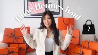 HUGE HERMÈS HAUL 2023  UNBOXING SPECIAL HERMÈS KELLY BAG WITH ME  VIVIENNEKHO