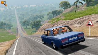 ОНИ НЕ ХОТЕЛИ УМИРАТЬ НО ТОРМОЗОВ УЖЕ НЕ БЫЛО  BeamNG.drive