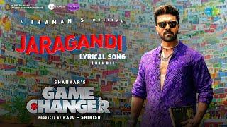 Jaragandi -Lyrical Hindi  Game Changer  Ram Charan  Kiara Advani  Daler M  Shankar  Thaman S