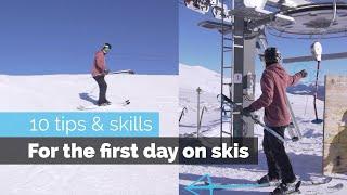 How to Ski  10 Beginner Skills for the First Day Skiing