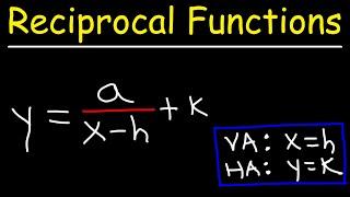 Reciprocal Functions - Basic Introduction