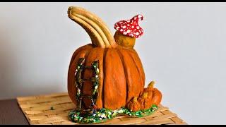 How to make PUMPKINs   Pumpkin with Air Dry Clay