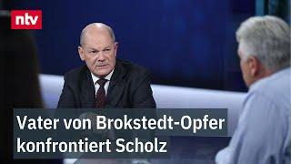 Jeden Tag sterben Menschen - Vater von Brokstedt-Opfer konfrontiert Scholz  ntv