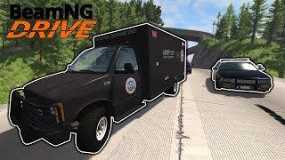 Extreme GTA Swat Van Police Chase & Crashes - BeamNG Drive Gameplay - Police Escape