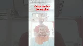 potong rambut bonus pijat