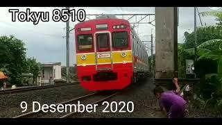 hanting KRL suluruh Tokyu 8500  dari tahun 2020 ada perbedaan Tokyu 8500