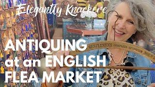 ANTIQUING at NEWARK ANTIQUE FLEA & SHARING MY VINTAGE HAUL