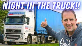 Spending The Night In A Truck  POV  Trucking Vlog 57  #truckertim