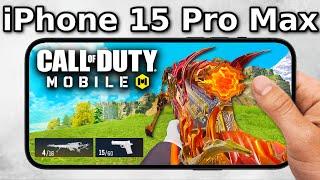 iPhone 15 Pro Max GAMEPLAY COD Mobile