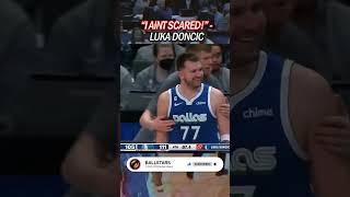 Luka Doncic knows how to chirp  #shorts