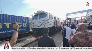 ASEAN Express completes its first rail cargo trip