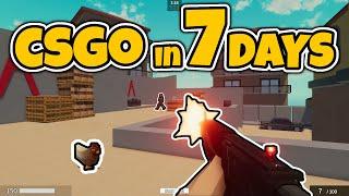 How We Remade CSGO in 7 Days  Multiplayer  Unity  Steam