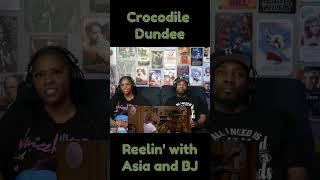 Crocodile Dundee #shorts #ytshorts #moviereaction #couplesreaction   Asia and BJ