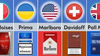 Cigarette Brands From Different Countries