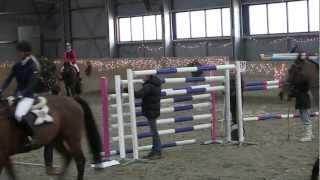 Jumping 1.85m61ft Therese Moser & Conway D