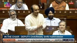 Dr. Sudhanshu Trivedis Remarks  Motion of Thanks on the Presidents Address28 June 2024