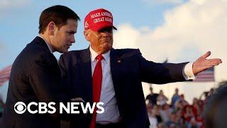 Trump and potential running mate Marco Rubio holding rally in Florida