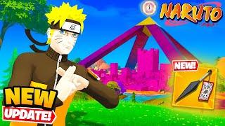 *NEW* NARUTO MYTHICS + POI in Fortnite Update